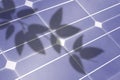 Solar cell detail Royalty Free Stock Photo