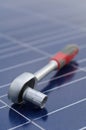 Solar cells and ratchet wrench