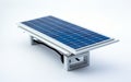 Solar Charger on White Background