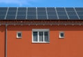 Solar collectors Royalty Free Stock Photo