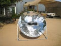 Solar cooker Royalty Free Stock Photo