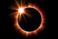 Solar Eclips Royalty Free Stock Photo