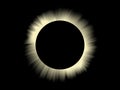 Solar eclipse Royalty Free Stock Photo