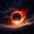 Solar Eclipse Artwork