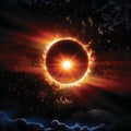 Solar Eclipse Artwork