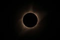 2017 Solar Eclipse Royalty Free Stock Photo