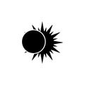 Solar eclipse icon. Elements of space Icon. Premium quality