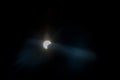 Solar eclipse, New York NY august 21 2017 Royalty Free Stock Photo