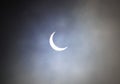 Solar Eclipse - Partial Royalty Free Stock Photo