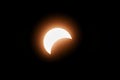 2024 Solar Eclipse from Tulsa, Oklahoma - 1:48 Central, Peak 95% Totality (#2)