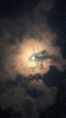 Solar eclipse visible from South Dakota, USA on April 8, 2024 Royalty Free Stock Photo