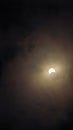 Solar eclipse visible from South Dakota, USA on April 8, 2024 Royalty Free Stock Photo