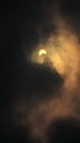 Solar eclipse visible from South Dakota, USA on April 8, 2024 Royalty Free Stock Photo