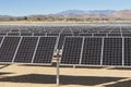 Solar Electric Power Plant Royalty Free Stock Photo