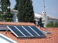 Solar energy Royalty Free Stock Photo
