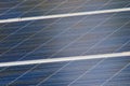 Solar energy background. Solar panel detail. Royalty Free Stock Photo