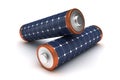 Solar Energy Batteries Royalty Free Stock Photo