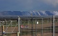 Solar energy farm Royalty Free Stock Photo