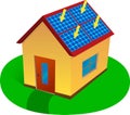 Solar energy house