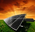Solar energy panels Royalty Free Stock Photo