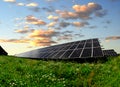 Solar energy panels Royalty Free Stock Photo