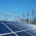 Solar energy panels. Royalty Free Stock Photo