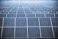 Solar energy panels closeup Royalty Free Stock Photo