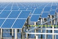 Solar energy panels closeup Royalty Free Stock Photo