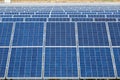 Solar energy panels closeup Royalty Free Stock Photo