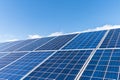 Solar energy panels closeup Royalty Free Stock Photo