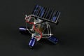 Solar energy robot Royalty Free Stock Photo