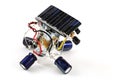 Solar energy robot Royalty Free Stock Photo