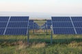 Solar energy, solar panels, renewables, PV modules Royalty Free Stock Photo