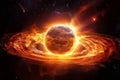 solar flare symphony a solar observatory satellite interprets so Royalty Free Stock Photo