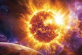 Solar Flares: Explosive Light Show