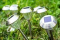 Solar garden lights