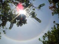 Solar Halo Royalty Free Stock Photo