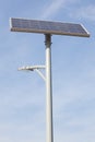 Solar lamp post