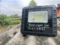 Solar light with IP67 rating outdoors light led bub Royalty Free Stock Photo