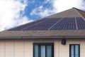 Solar panal roof Royalty Free Stock Photo