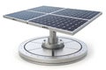 Solar Panel on Adjustable Mounting System Royalty Free Stock Photo