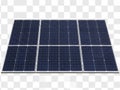 Solar panel array isolated on white background isolated on white background Royalty Free Stock Photo