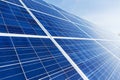 Solar panel close up Royalty Free Stock Photo