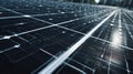 solar panel close up detail Royalty Free Stock Photo