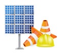 Solar panel construction design