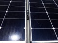solar panel detail close up Royalty Free Stock Photo