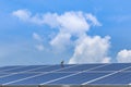 Solar panel ecological power Royalty Free Stock Photo