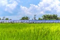 Solar panel ecological power Royalty Free Stock Photo