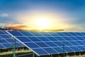 Solar panel  . energy of the sun  . Royalty Free Stock Photo