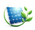 Solar Panel green energy concept Royalty Free Stock Photo